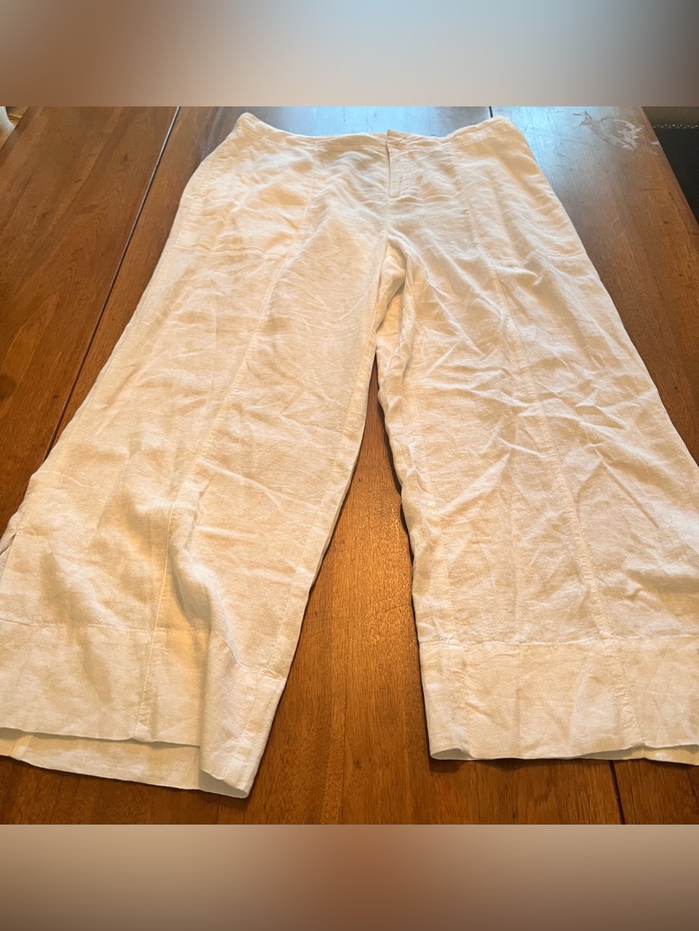 NIC+ZOE White Women’s Elastic-Waist Pants